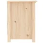 Solid pine wood TV stand 103x36.5x52 cm by vidaXL, TV Furniture - Ref: Foro24-814574, Price: 77,59 €, Discount: %