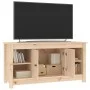 Solid pine wood TV stand 103x36.5x52 cm by vidaXL, TV Furniture - Ref: Foro24-814574, Price: 77,59 €, Discount: %