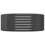 Steel flower bed anthracite powder coated 396x100x36cm by vidaXL, Pots and planters - Ref: Foro24-319006, Price: 71,95 €, Dis...