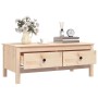 Couchtisch aus massivem grauem Kiefernholz, 100 x 50 x 40 cm von vidaXL, Couchtisch - Ref: Foro24-814604, Preis: 79,34 €, Rab...