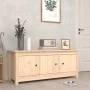 Solid pine wood shoe rack 110x38x45.5 cm by vidaXL, Shoe racks and shoe organizers - Ref: Foro24-814599, Price: 111,17 €, Dis...