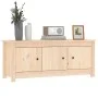 Solid pine wood shoe rack 110x38x45.5 cm by vidaXL, Shoe racks and shoe organizers - Ref: Foro24-814599, Price: 111,17 €, Dis...