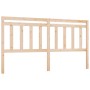 Bettkopfteil aus massivem Kiefernholz, 206 x 4 x 100 cm von vidaXL, Kopf- und Fußteile - Ref: Foro24-814114, Preis: 37,74 €, ...