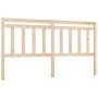 Bettkopfteil aus massivem Kiefernholz, 206 x 4 x 100 cm von vidaXL, Kopf- und Fußteile - Ref: Foro24-814114, Preis: 37,34 €, ...
