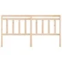 Bettkopfteil aus massivem Kiefernholz, 206 x 4 x 100 cm von vidaXL, Kopf- und Fußteile - Ref: Foro24-814114, Preis: 37,34 €, ...