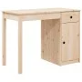 Schreibtisch aus massivem Kiefernholz, 100 x 50 x 75 cm von vidaXL, Schreibtische - Ref: Foro24-814629, Preis: 115,00 €, Raba...