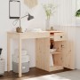 Escritorio de madera maciza de pino 100x50x75 cm de vidaXL, Escritorios - Ref: Foro24-814629, Precio: 105,73 €, Descuento: %