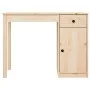 Schreibtisch aus massivem Kiefernholz, 100 x 50 x 75 cm von vidaXL, Schreibtische - Ref: Foro24-814629, Preis: 115,00 €, Raba...