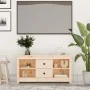 Solid pine wood TV stand 103x36.5x52 cm by vidaXL, TV Furniture - Ref: Foro24-814569, Price: 83,37 €, Discount: %