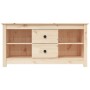 TV-Ständer aus massivem Kiefernholz 103x36,5x52 cm von vidaXL, TV-Möbel - Ref: Foro24-814569, Preis: 84,28 €, Rabatt: %