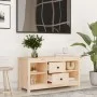 Solid pine wood TV stand 103x36.5x52 cm by vidaXL, TV Furniture - Ref: Foro24-814569, Price: 83,37 €, Discount: %