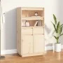 Tall solid pine wood sideboard 60x40x116.5 cm by vidaXL, Sideboards - Ref: Foro24-814534, Price: 146,53 €, Discount: %