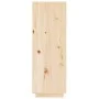Tall solid pine wood sideboard 60x40x116.5 cm by vidaXL, Sideboards - Ref: Foro24-814534, Price: 146,53 €, Discount: %