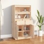 Hohe Anrichte aus massiver Kiefer 60x40x116,5 cm von vidaXL, Sideboards - Ref: Foro24-814534, Preis: 148,95 €, Rabatt: %