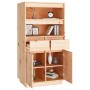 Hohe Anrichte aus massiver Kiefer 60x40x116,5 cm von vidaXL, Sideboards - Ref: Foro24-814534, Preis: 148,95 €, Rabatt: %