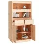 Tall solid pine wood sideboard 60x40x116.5 cm by vidaXL, Sideboards - Ref: Foro24-814534, Price: 146,53 €, Discount: %