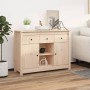 Solid pine wood sideboard 100x35x74.5 cm by vidaXL, Sideboards - Ref: Foro24-814549, Price: 121,30 €, Discount: %