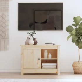 TV-Schrank aus massivem Kiefernholz, 70 x 36,5 x 52 cm von vidaXL, TV-Möbel - Ref: Foro24-814579, Preis: 59,45 €, Rabatt: %