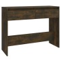Konsolentisch Holzwerkstoff Räuchereiche 100x35x76,5 cm von vidaXL, Seitentische - Ref: Foro24-813035, Preis: 52,31 €, Rabatt: %