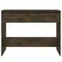 Engineered wood smoked oak console table 100x35x76.5 cm by vidaXL, Side tables - Ref: Foro24-813035, Price: 51,73 €, Discount: %