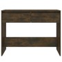 Mesa consola madera de ingeniería roble ahumado 100x35x76,5 cm de vidaXL, Mesas auxiliares - Ref: Foro24-813035, Precio: 52,3...