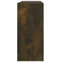 Engineered wood smoked oak console table 100x35x76.5 cm by vidaXL, Side tables - Ref: Foro24-813035, Price: 51,73 €, Discount: %