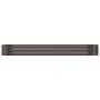 Brown powder coated steel flower bed planter 322x100x36cm by vidaXL, Pots and planters - Ref: Foro24-319000, Price: 63,15 €, ...