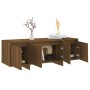 TV-Schrank aus braunem Eichensperrholz, 120 x 30 x 40,5 cm von vidaXL, TV-Möbel - Ref: Foro24-813052, Preis: 85,95 €, Rabatt: %
