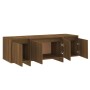 TV-Schrank aus braunem Eichensperrholz, 120 x 30 x 40,5 cm von vidaXL, TV-Möbel - Ref: Foro24-813052, Preis: 85,95 €, Rabatt: %