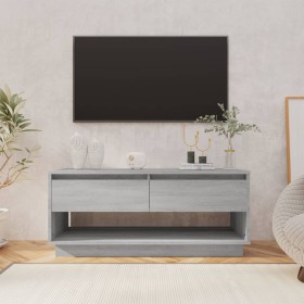 Mueble de TV madera de ingeniería gris Sonoma 102x41x44 cm de vidaXL, Muebles TV - Ref: Foro24-812973, Precio: 57,08 €, Descu...