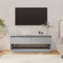Sonoma gray engineered wood TV cabinet 102x41x44 cm by vidaXL, TV Furniture - Ref: Foro24-812973, Price: 57,08 €, Discount: %