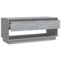 Sonoma gray engineered wood TV cabinet 102x41x44 cm by vidaXL, TV Furniture - Ref: Foro24-812973, Price: 57,08 €, Discount: %