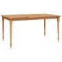 Juego de comedor de jardín 7 piezas madera maciza de teca de vidaXL, Conjuntos de jardín - Ref: Foro24-3100788, Precio: 984,2...