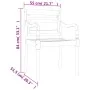 Juego de comedor de jardín 7 piezas madera maciza de teca de vidaXL, Conjuntos de jardín - Ref: Foro24-3100788, Precio: 984,2...