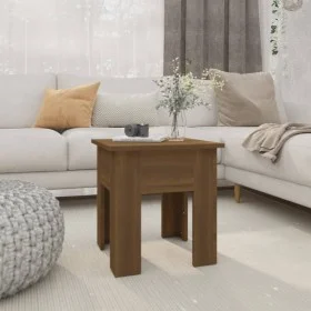 Oak brown engineered wood coffee table 40x40x42 cm by vidaXL, Coffee table - Ref: Foro24-813073, Price: 24,28 €, Discount: %