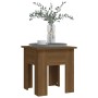Oak brown engineered wood coffee table 40x40x42 cm by vidaXL, Coffee table - Ref: Foro24-813073, Price: 24,58 €, Discount: %