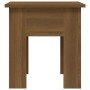 Oak brown engineered wood coffee table 40x40x42 cm by vidaXL, Coffee table - Ref: Foro24-813073, Price: 24,58 €, Discount: %