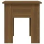 Oak brown engineered wood coffee table 40x40x42 cm by vidaXL, Coffee table - Ref: Foro24-813073, Price: 24,28 €, Discount: %
