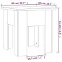 Couchtisch aus eichenbraunem Holzwerkstoff, 40 x 40 x 42 cm von vidaXL, Couchtisch - Ref: Foro24-813073, Preis: 24,28 €, Raba...