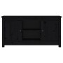TV-Ständer aus massivem Kiefernholz schwarz 103x36,5x52 cm von vidaXL, TV-Möbel - Ref: Foro24-814588, Preis: 109,77 €, Rabatt: %