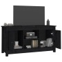 TV-Ständer aus massivem Kiefernholz schwarz 103x36,5x52 cm von vidaXL, TV-Möbel - Ref: Foro24-814588, Preis: 109,77 €, Rabatt: %