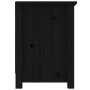Solid black pine wood TV cabinet 103x36.5x52 cm by vidaXL, TV Furniture - Ref: Foro24-814578, Price: 102,40 €, Discount: %