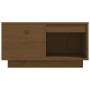 Solid honey brown pine wood coffee table 60x61x32.5 cm by vidaXL, Coffee table - Ref: Foro24-814532, Price: 58,78 €, Discount: %