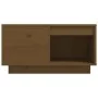 Solid honey brown pine wood coffee table 60x61x32.5 cm by vidaXL, Coffee table - Ref: Foro24-814532, Price: 58,78 €, Discount: %