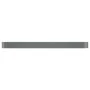 Gray powder coated steel flower bed planter 512x80x36 cm by vidaXL, Pots and planters - Ref: Foro24-318939, Price: 86,35 €, D...