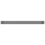 Gray powder coated steel flower bed planter 507x100x36 cm by vidaXL, Pots and planters - Ref: Foro24-319009, Price: 127,10 €,...