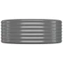 Jardinera arriate acero recubrimiento polvo gris 507x100x36 cm de vidaXL, Maceteros y jardineras - Ref: Foro24-319009, Precio...