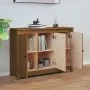 Honigbraunes Sideboard aus massiver Kiefer 100x35x74 cm von vidaXL, Sideboards - Ref: Foro24-814562, Preis: 101,87 €, Rabatt: %
