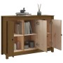Solid pine wood sideboard in honey brown color, 100x35x74 cm by vidaXL, Sideboards - Ref: Foro24-814562, Price: 102,83 €, Dis...