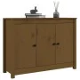 Solid pine wood sideboard in honey brown color, 100x35x74 cm by vidaXL, Sideboards - Ref: Foro24-814562, Price: 101,87 €, Dis...